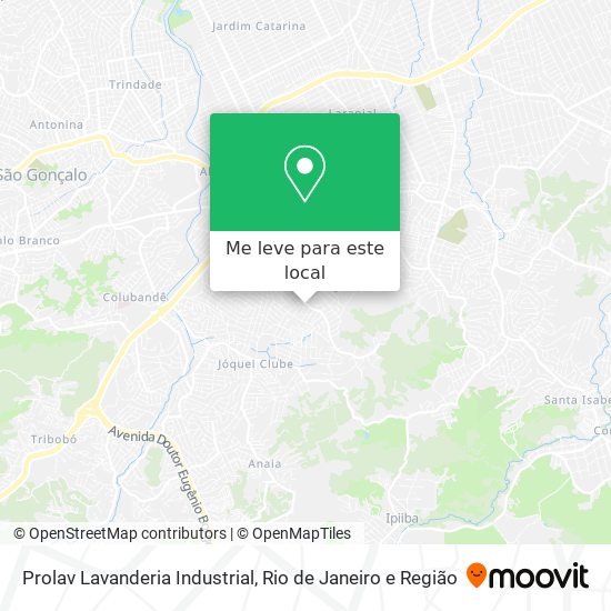 Prolav Lavanderia Industrial mapa