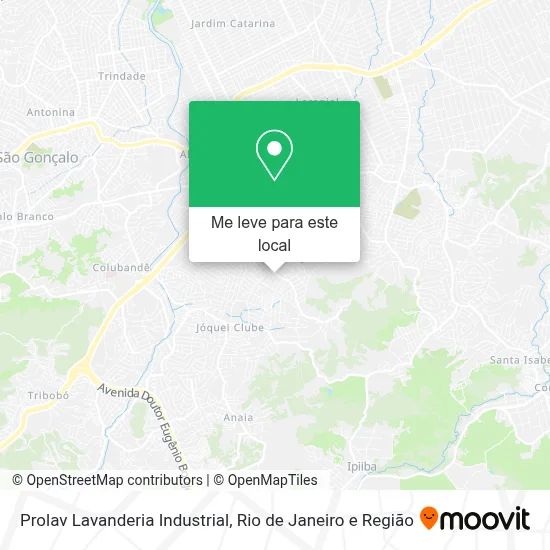 Prolav Lavanderia Industrial mapa