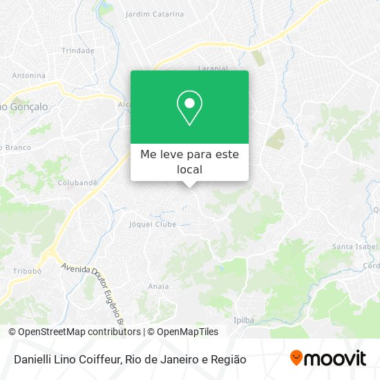 Danielli Lino Coiffeur mapa