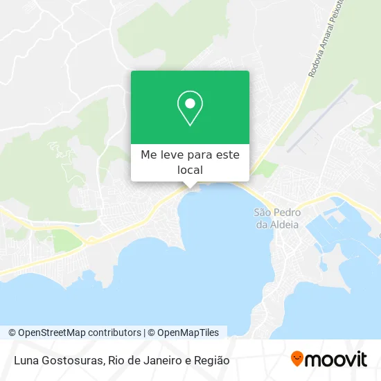 Luna Gostosuras mapa