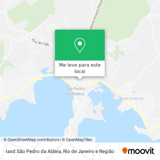 Iasd São Pedro da Aldeia mapa