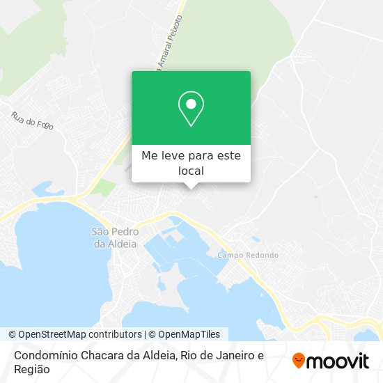 Condomínio Chacara da Aldeia mapa