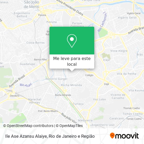 Ile Ase Azansu Alaiye mapa