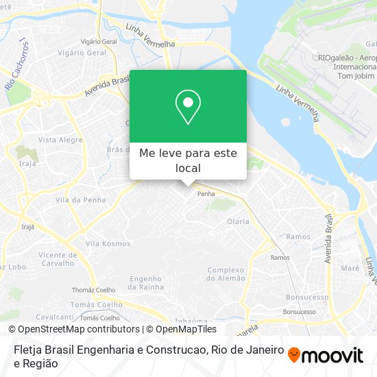 Fletja Brasil Engenharia e Construcao mapa