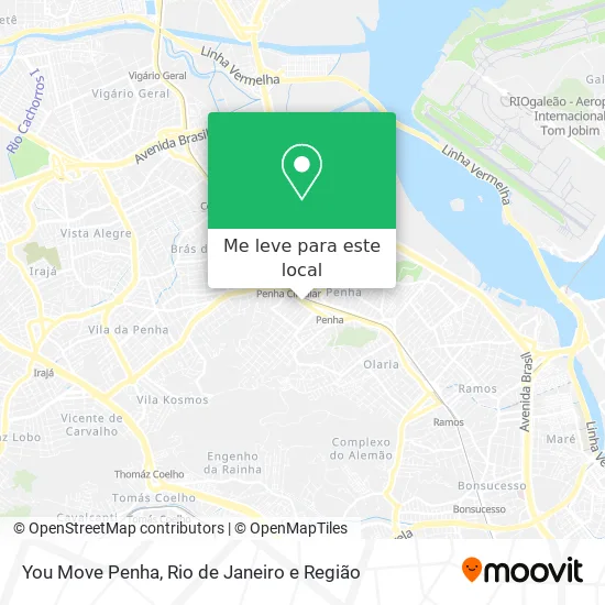 You Move Penha mapa