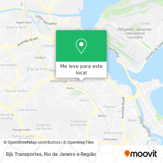 Bjb Transportes mapa