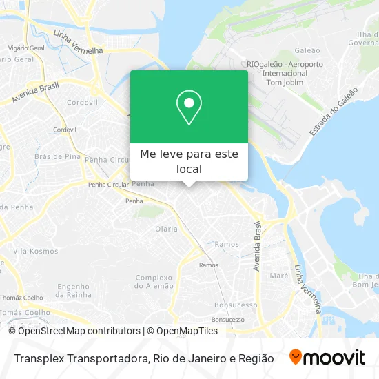 Transplex Transportadora mapa