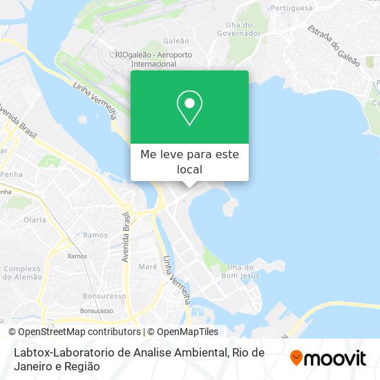 Labtox-Laboratorio de Analise Ambiental mapa