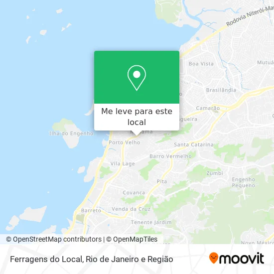 Ferragens do Local mapa