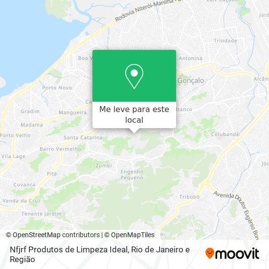 Nfjrf Produtos de Limpeza Ideal mapa