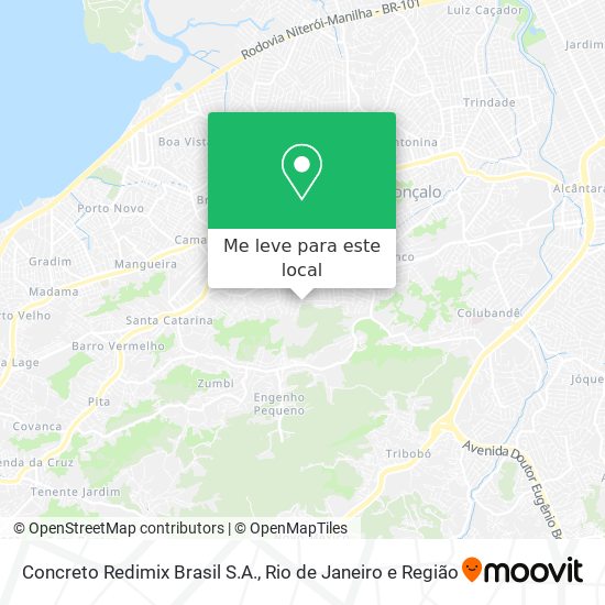 Concreto Redimix Brasil S.A. mapa