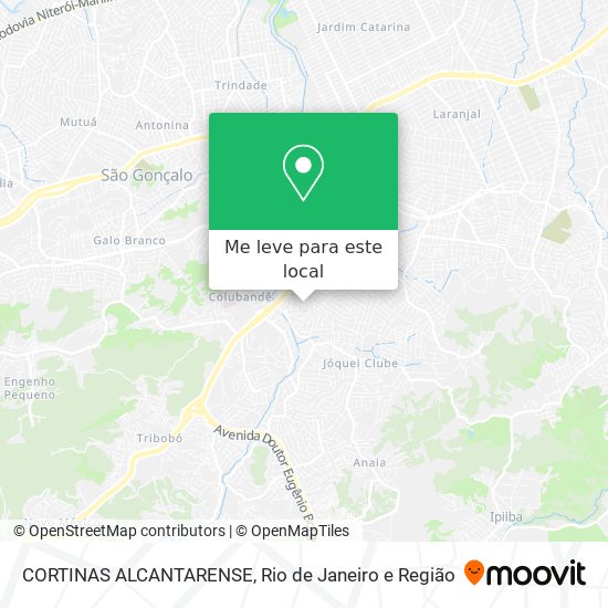 CORTINAS ALCANTARENSE mapa