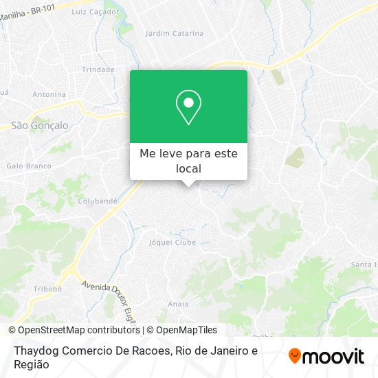 Thaydog Comercio De Racoes mapa