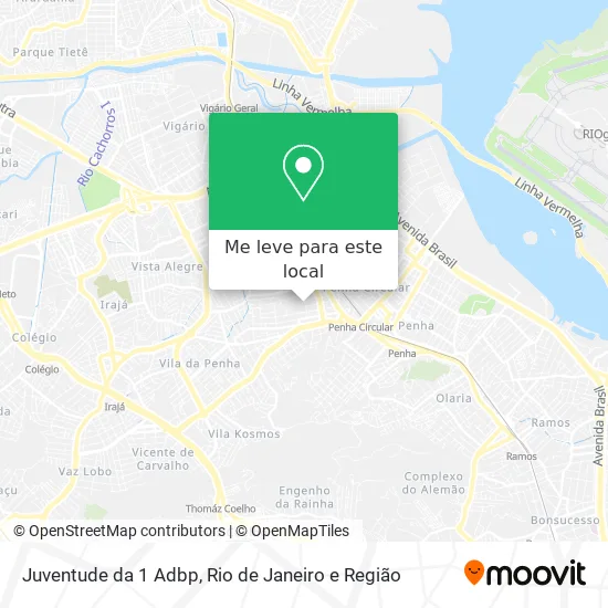 Juventude da 1 Adbp mapa