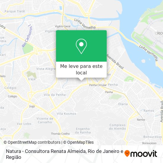 Natura - Consultora Renata Almeida mapa