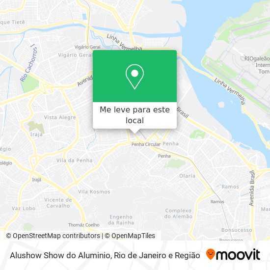 Alushow Show do Aluminio mapa