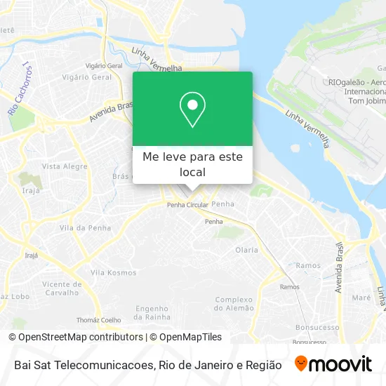 Bai Sat Telecomunicacoes mapa