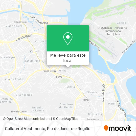 Collateral Vestimenta mapa