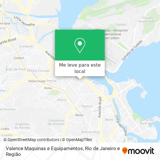 Valence Maquinas e Equipamentos mapa