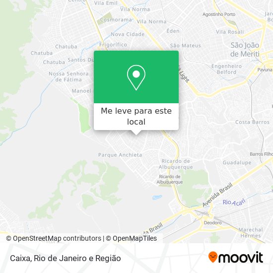 Caixa mapa