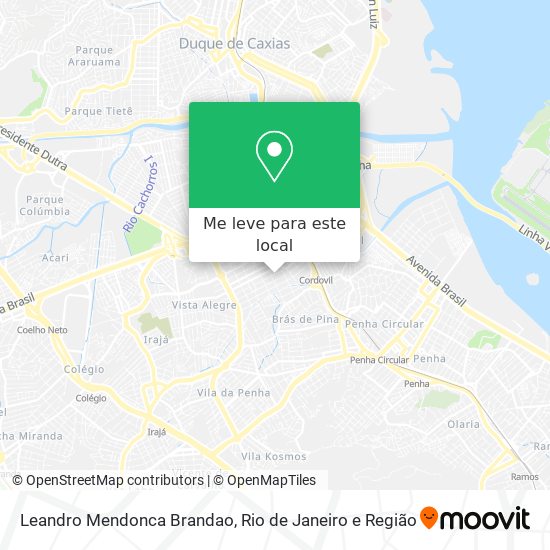 Leandro Mendonca Brandao mapa