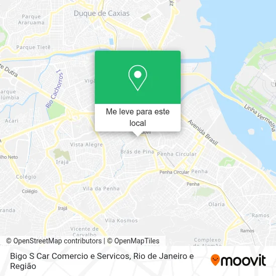 Bigo S Car Comercio e Servicos mapa