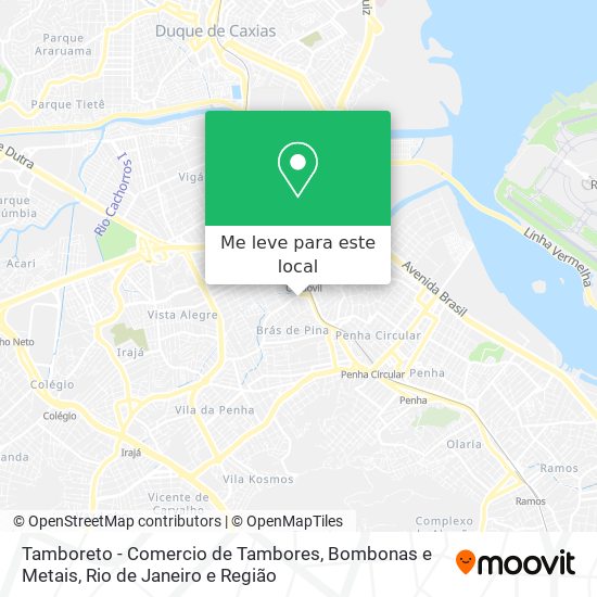 Tamboreto - Comercio de Tambores, Bombonas e Metais mapa