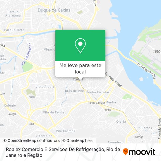 Roalex Comércio E Serviços De Refrigeração mapa