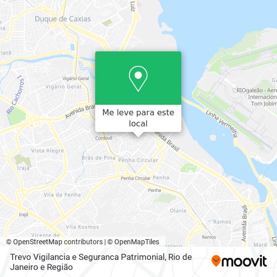 Trevo Vigilancia e Seguranca Patrimonial mapa