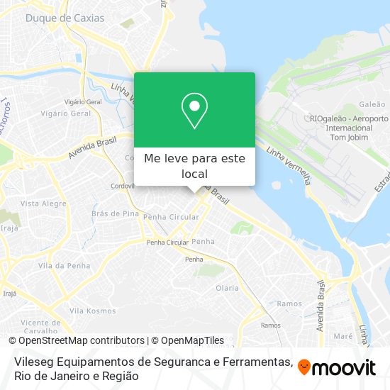 Vileseg Equipamentos de Seguranca e Ferramentas mapa