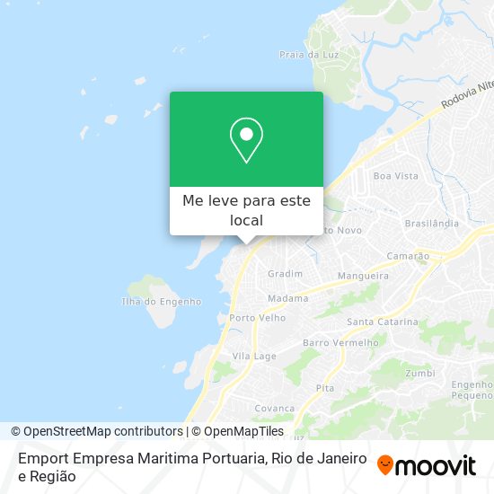 Emport Empresa Maritima Portuaria mapa