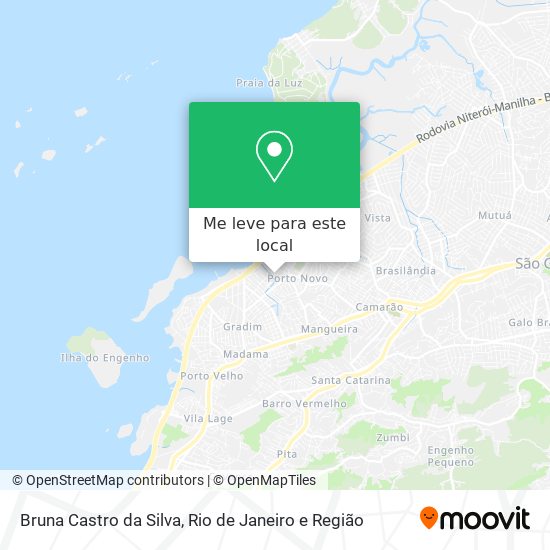 Bruna Castro da Silva mapa