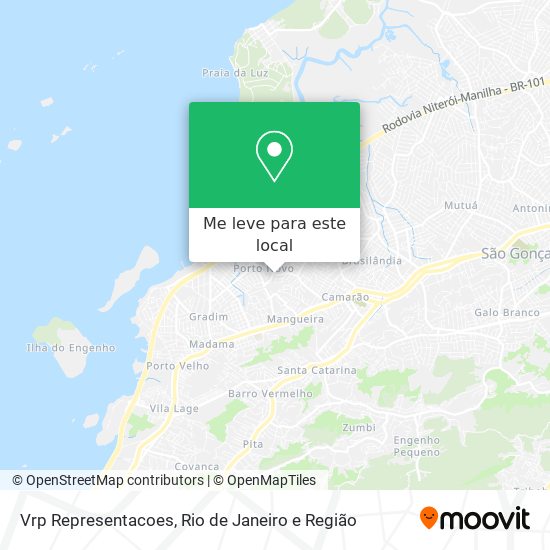 Vrp Representacoes mapa