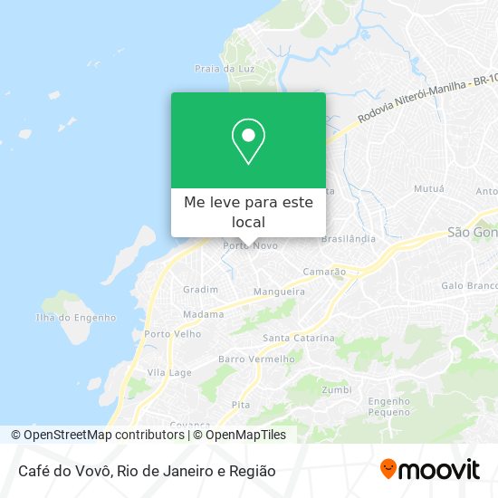 Café do Vovô mapa