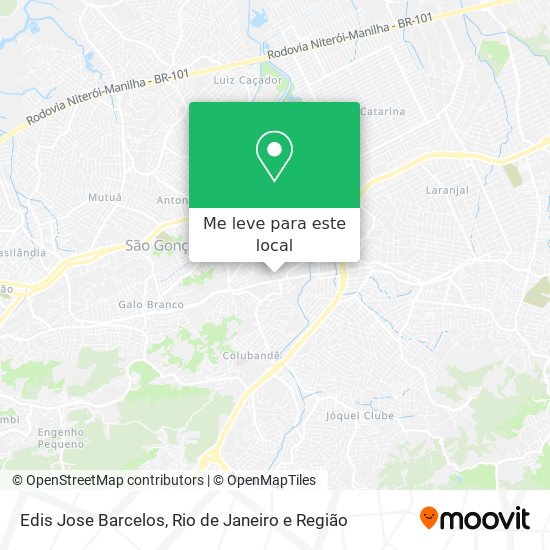 Edis Jose Barcelos mapa