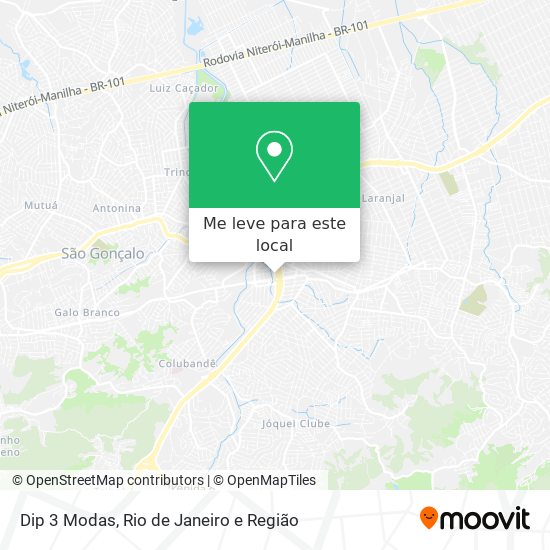 Dip 3 Modas mapa