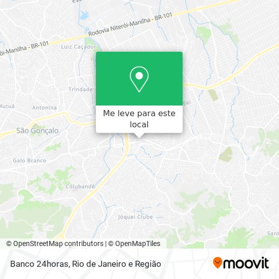 Banco 24horas mapa