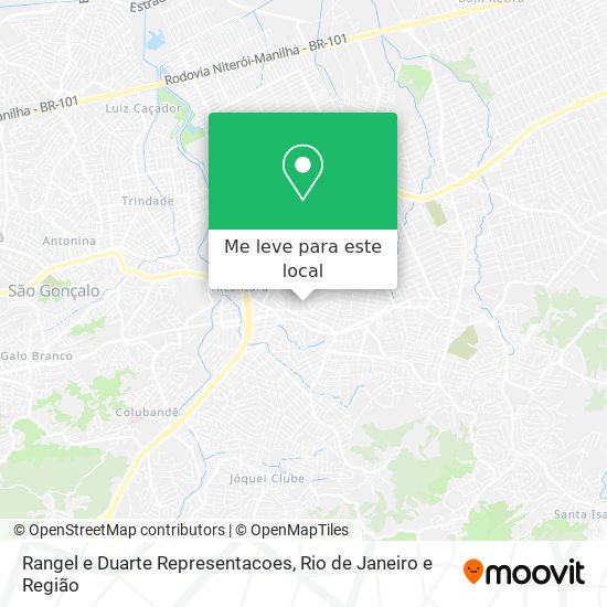 Rangel e Duarte Representacoes mapa