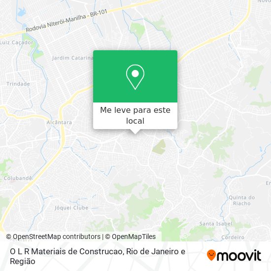 O L R Materiais de Construcao mapa