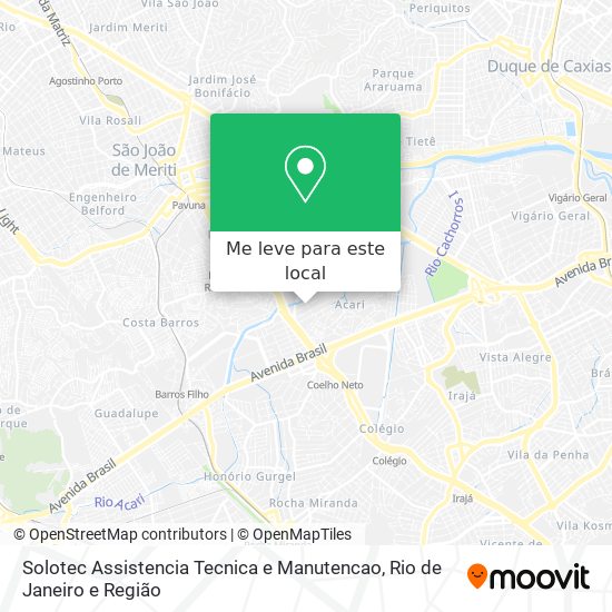 Solotec Assistencia Tecnica e Manutencao mapa