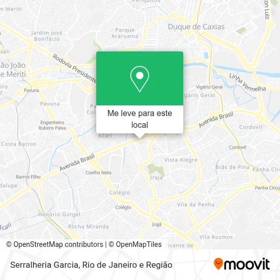 Serralheria Garcia mapa