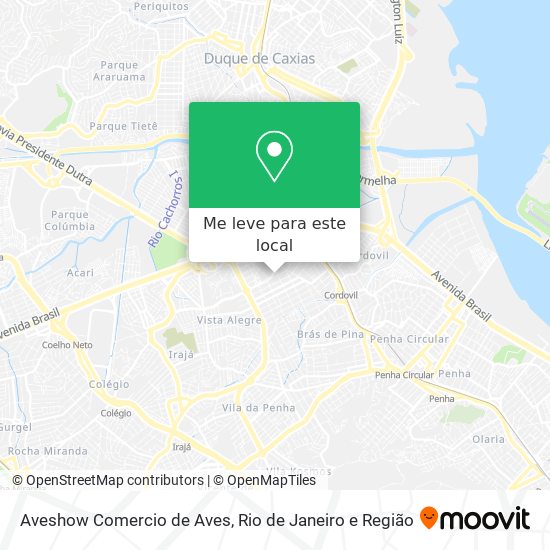 Aveshow Comercio de Aves mapa