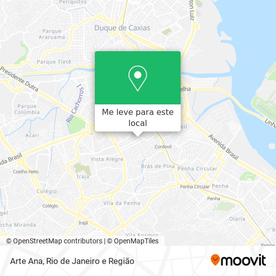 Arte Ana mapa