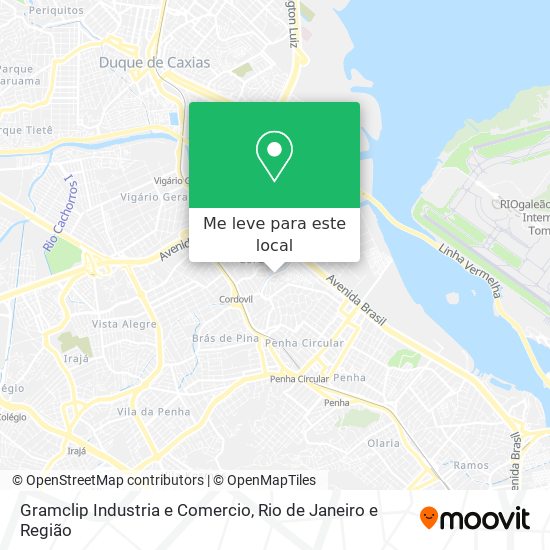 Gramclip Industria e Comercio mapa