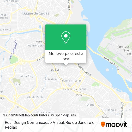 Real Design Comunicacao Visual mapa