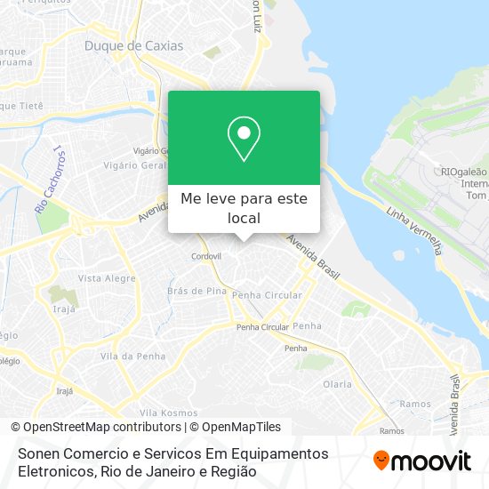 Sonen Comercio e Servicos Em Equipamentos Eletronicos mapa