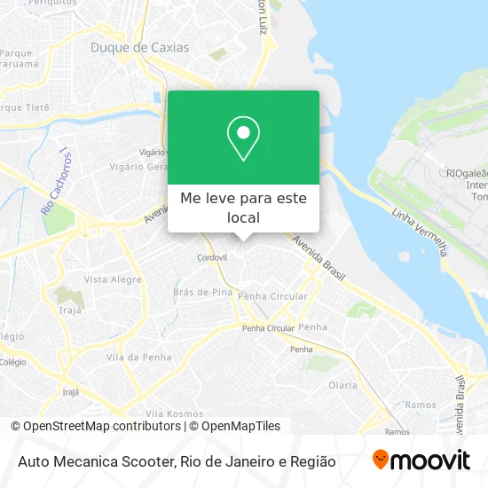 Auto Mecanica Scooter mapa