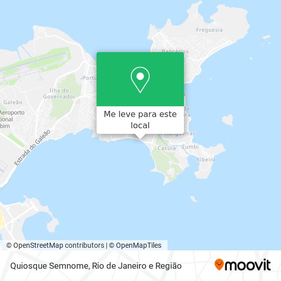Quiosque Semnome mapa