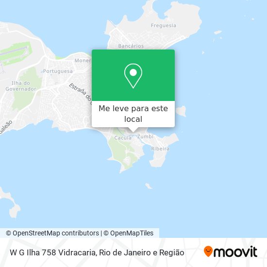 W G Ilha 758 Vidracaria mapa