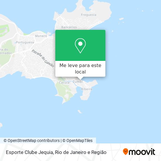 Esporte Clube Jequia mapa